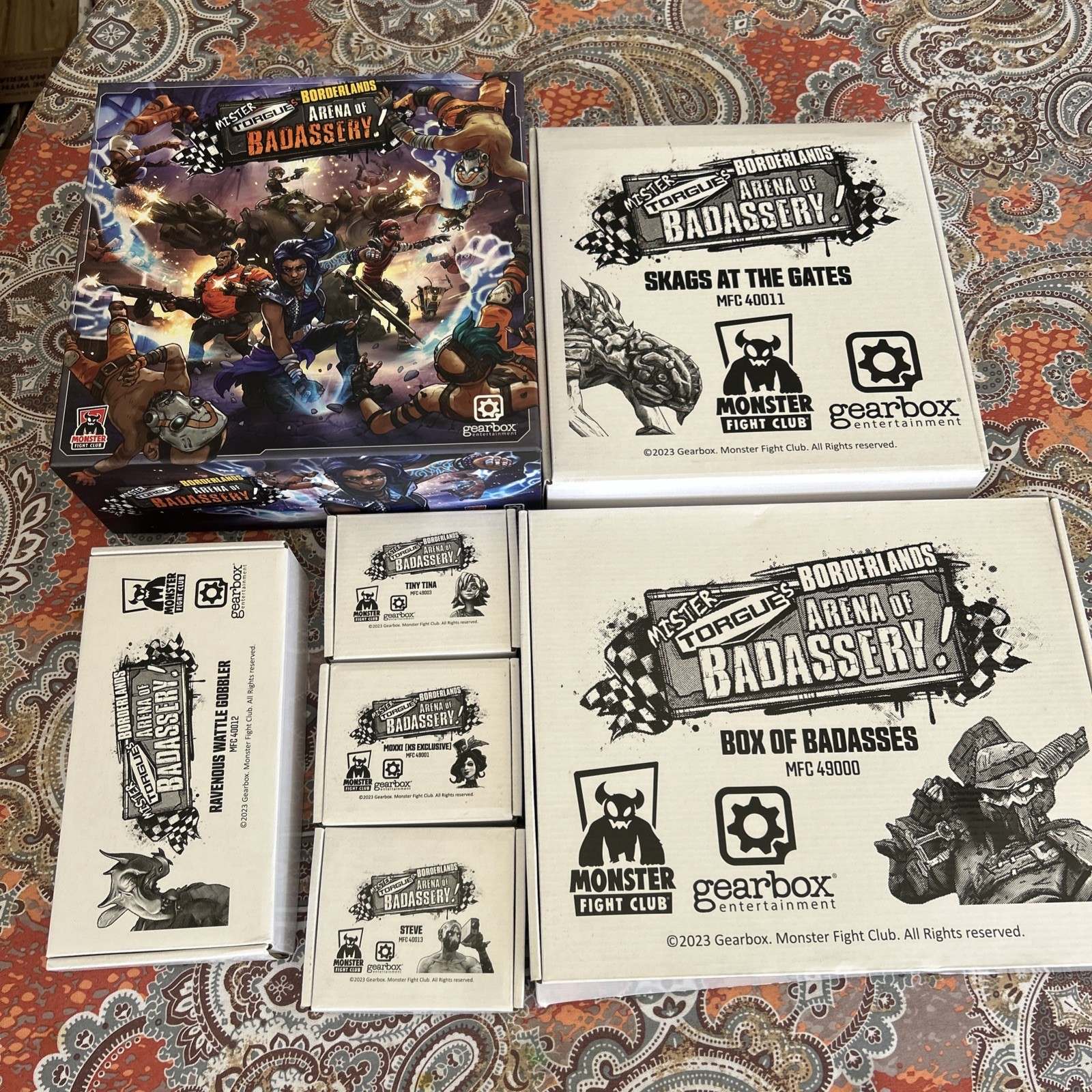 BORDERLANDS MISTER TORGUE’S ARENA OF BADASSERY! ~ KICKSTARTER BUNDLE