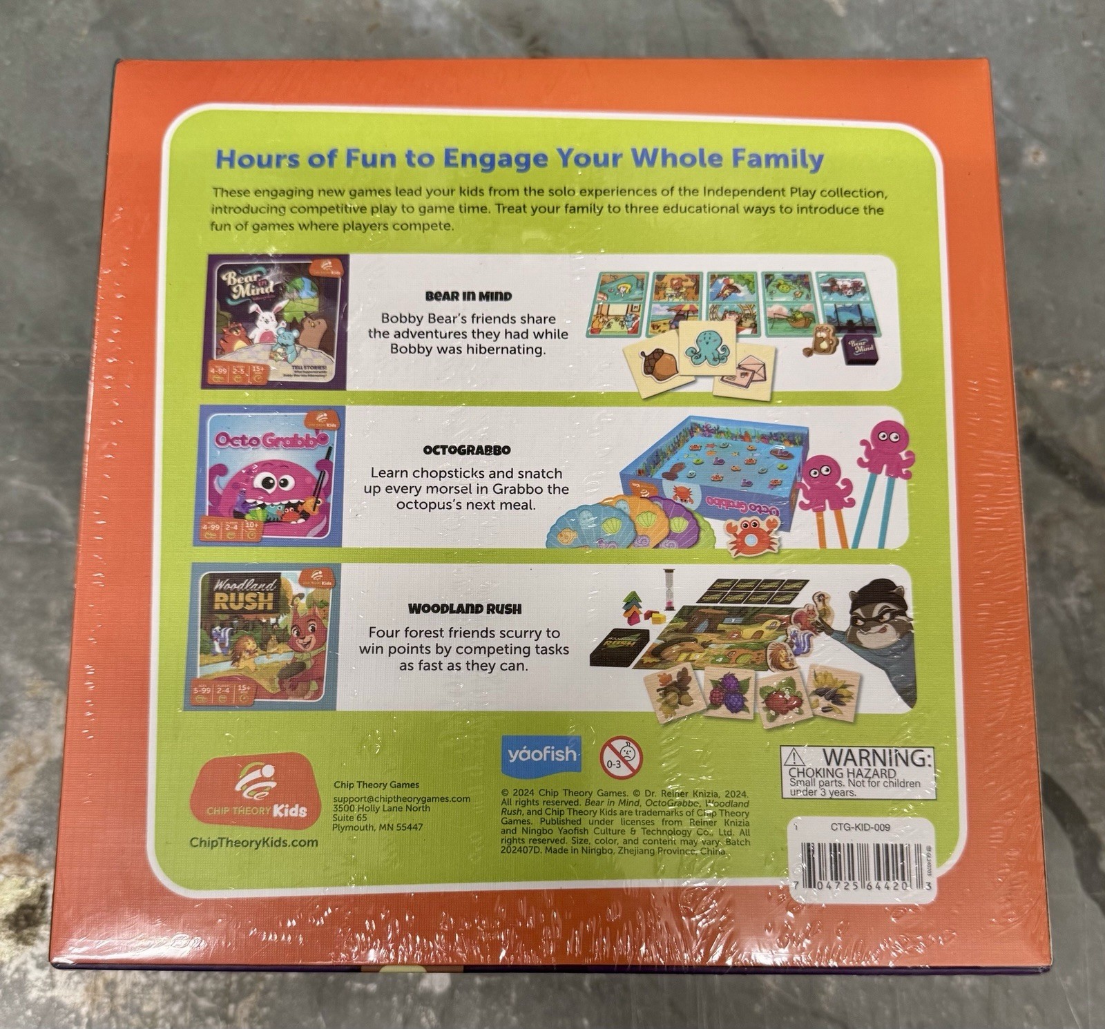 Factory Sealed Chip Theory Kids Games Versus Play Collection