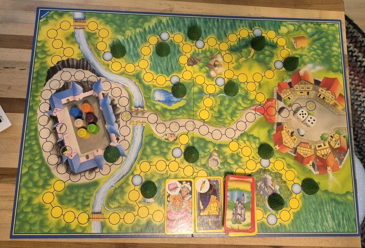 Enchanted Forest Board Game Ravensburger 1994 Vintage Complete