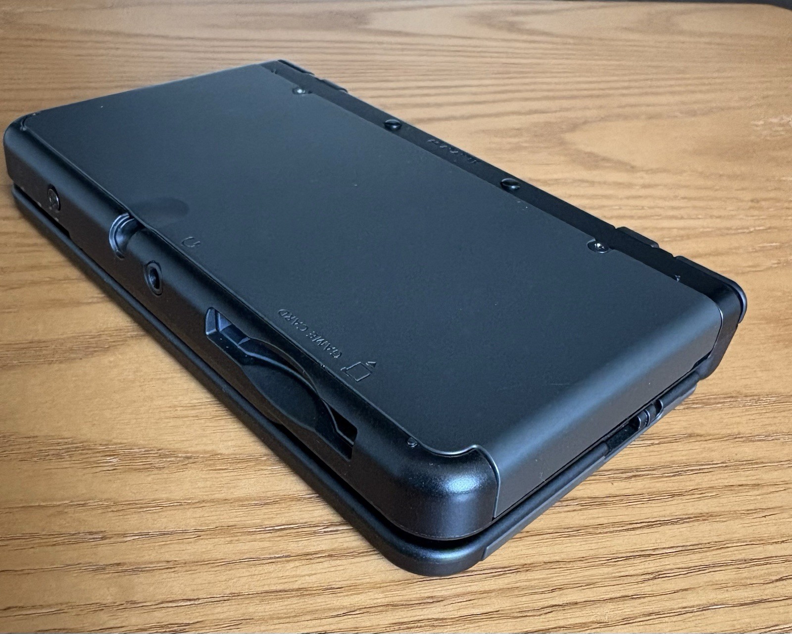 Nintendo new 3DS Black Original touch pen 4BG USB cable Used Japanese
