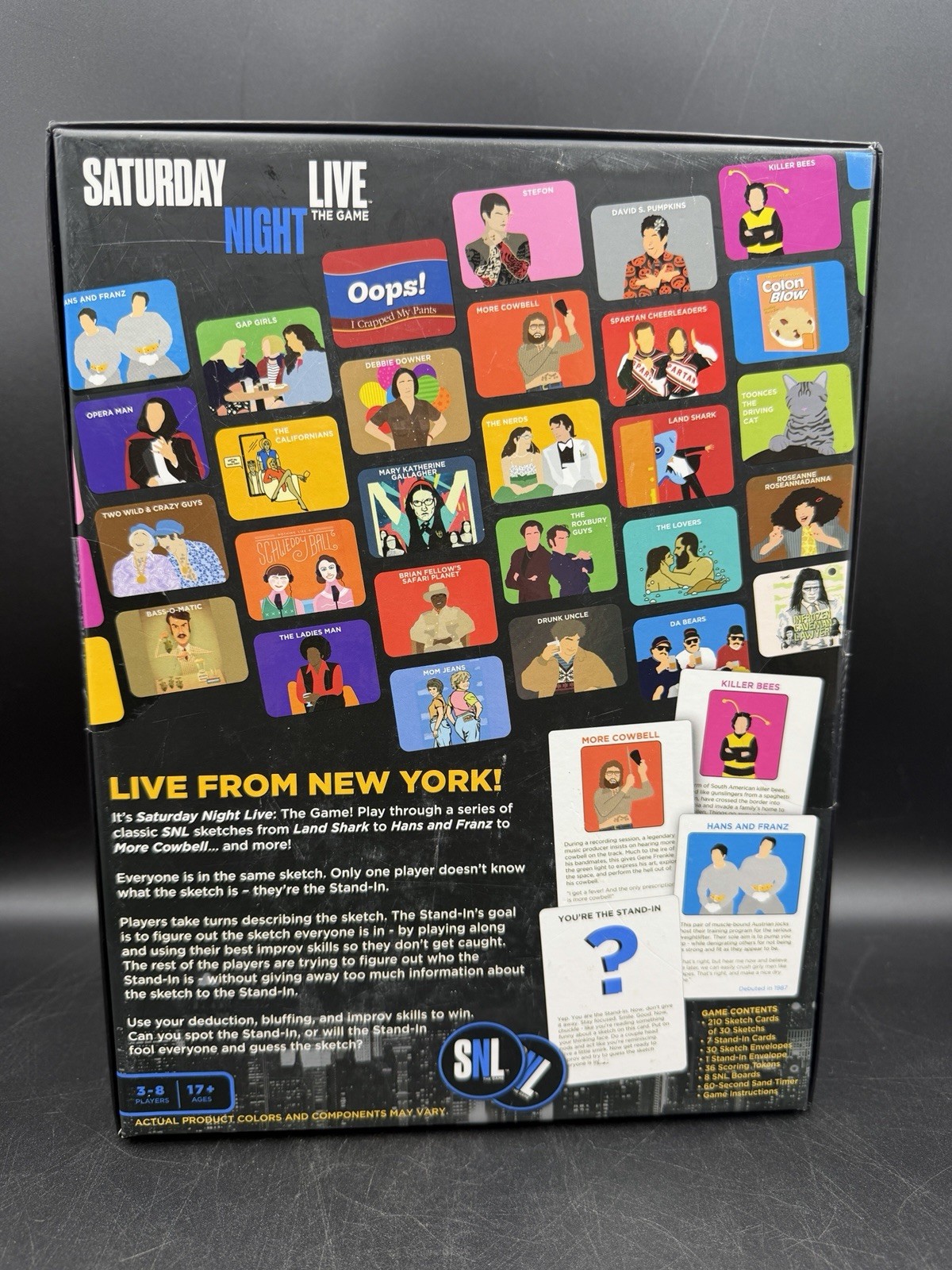 Saturday Night Live The Game – NEW 2020 NBC Universal Buffalo Games 3-8 Players