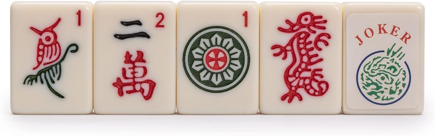 Yellow Mountain Imports American Mahjong Tile Decal Stickers 180pc Set