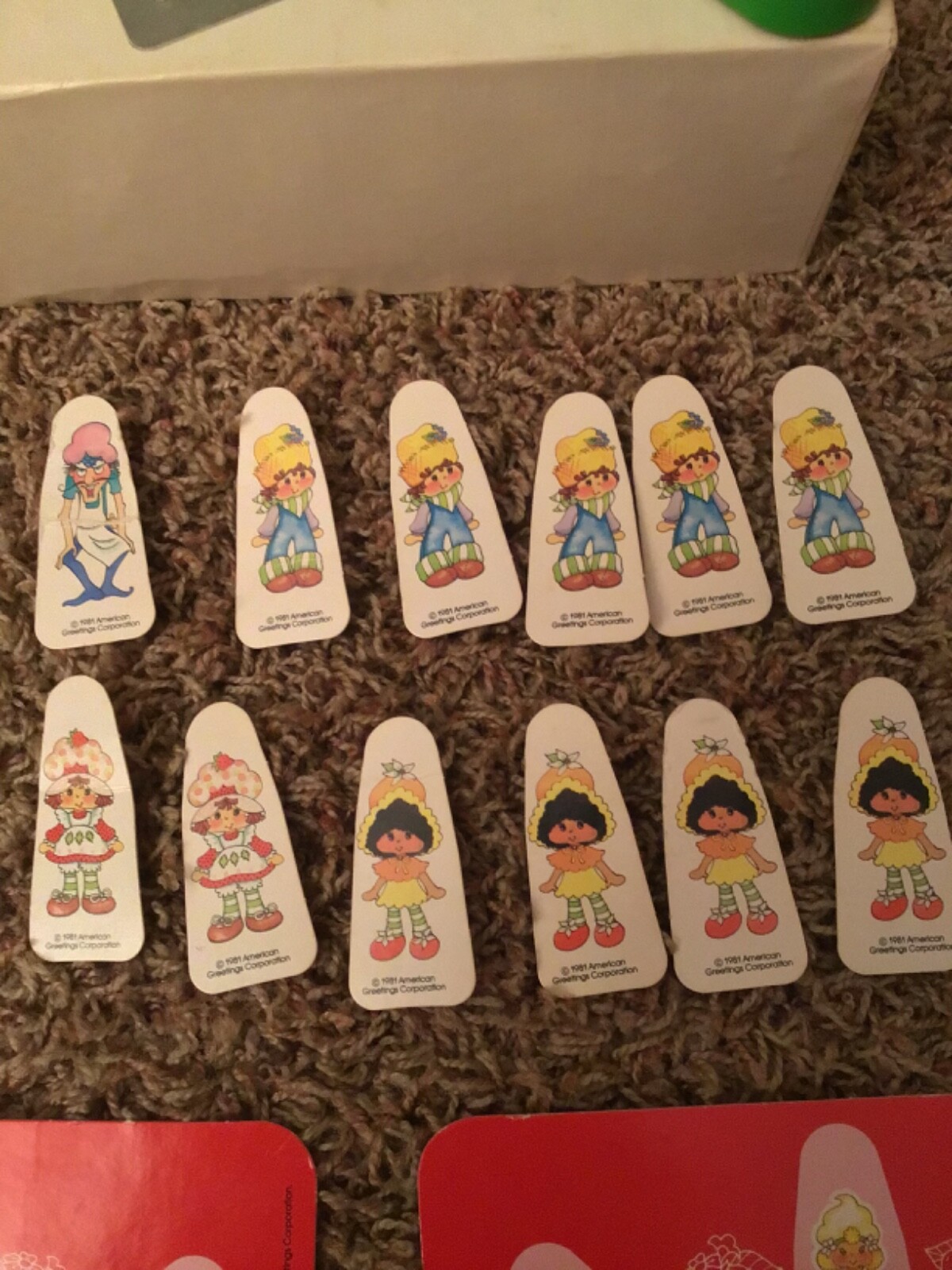 Vintage 1981 Parker Brothers Strawberry Shortcake Board Game Near Complete