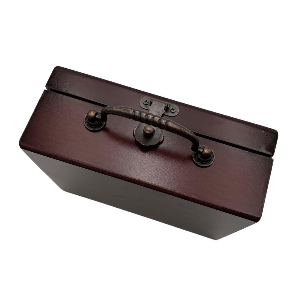 Front Porch Classics | Circa Shut the Box Wooden 9 Number Dice Game with Case…