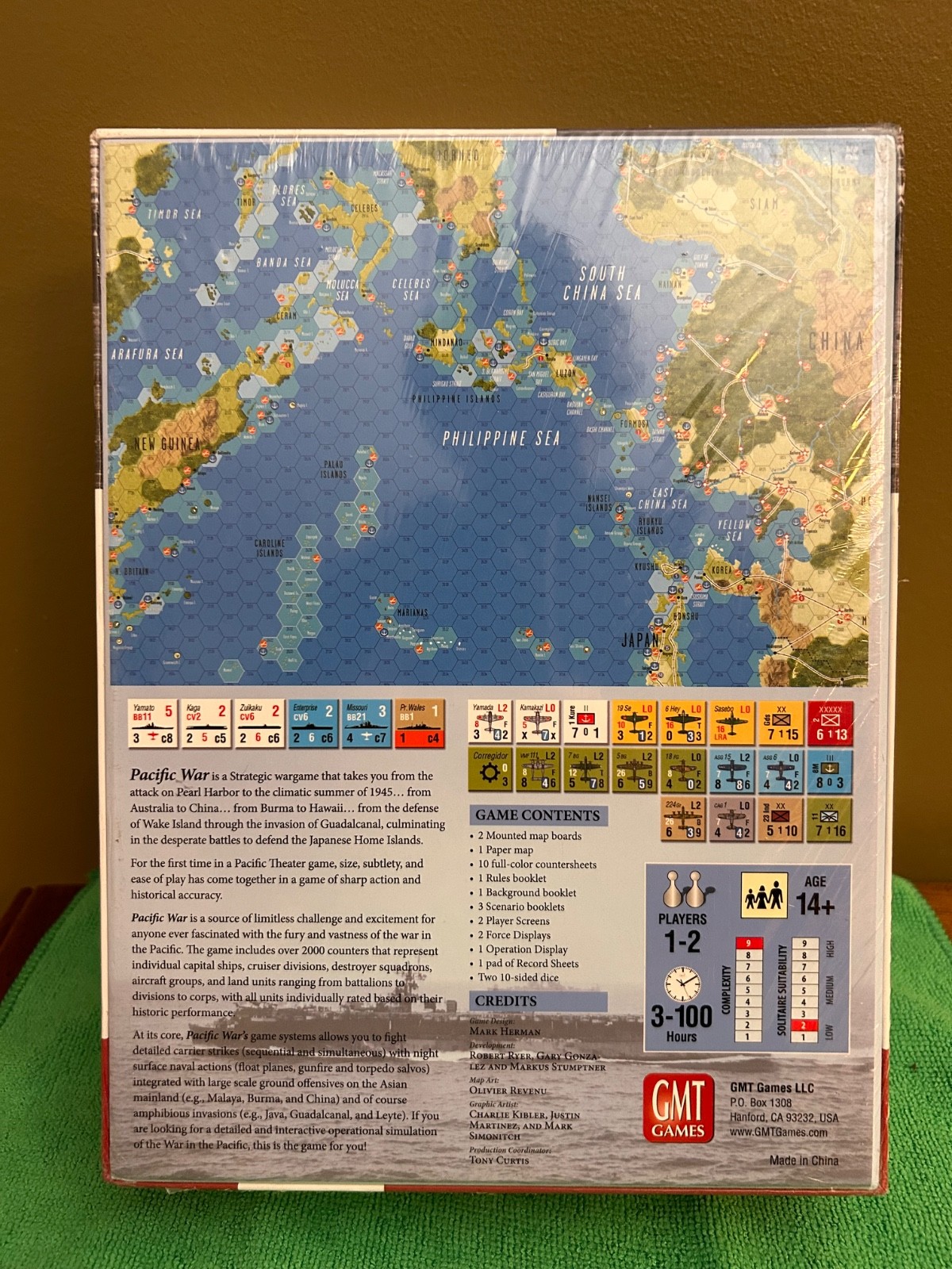 Pacific War: The Struggle Against Japan 1941-1945-GMT Games in shrinkwrap