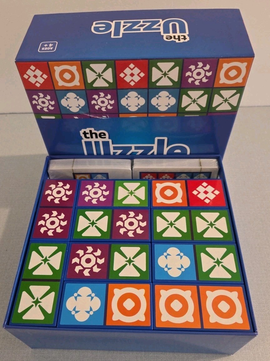 New The Uzzle Family Block Puzzle Game for Children 4 & Up & Adults