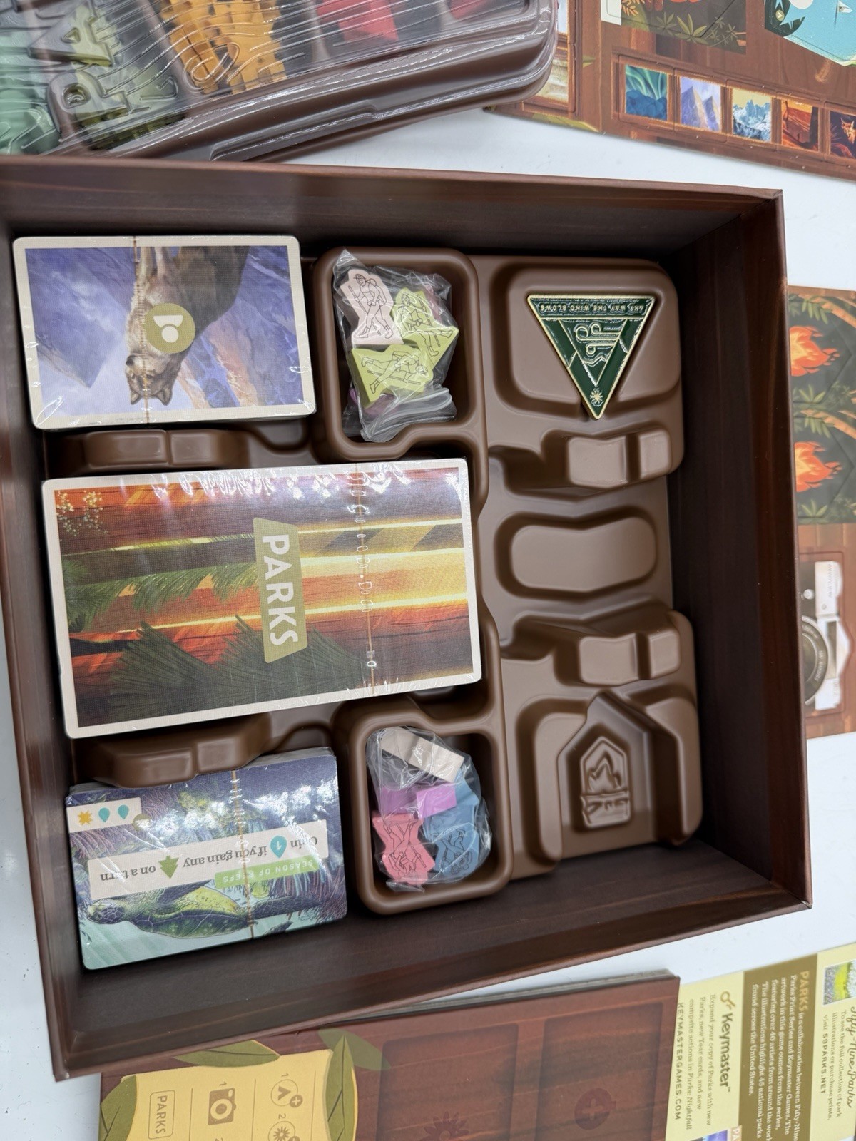 ✨✨✨Parks Keymaster Games Fifty-Nine 59 Parks Henry Audubon Board Game ✨✨✨