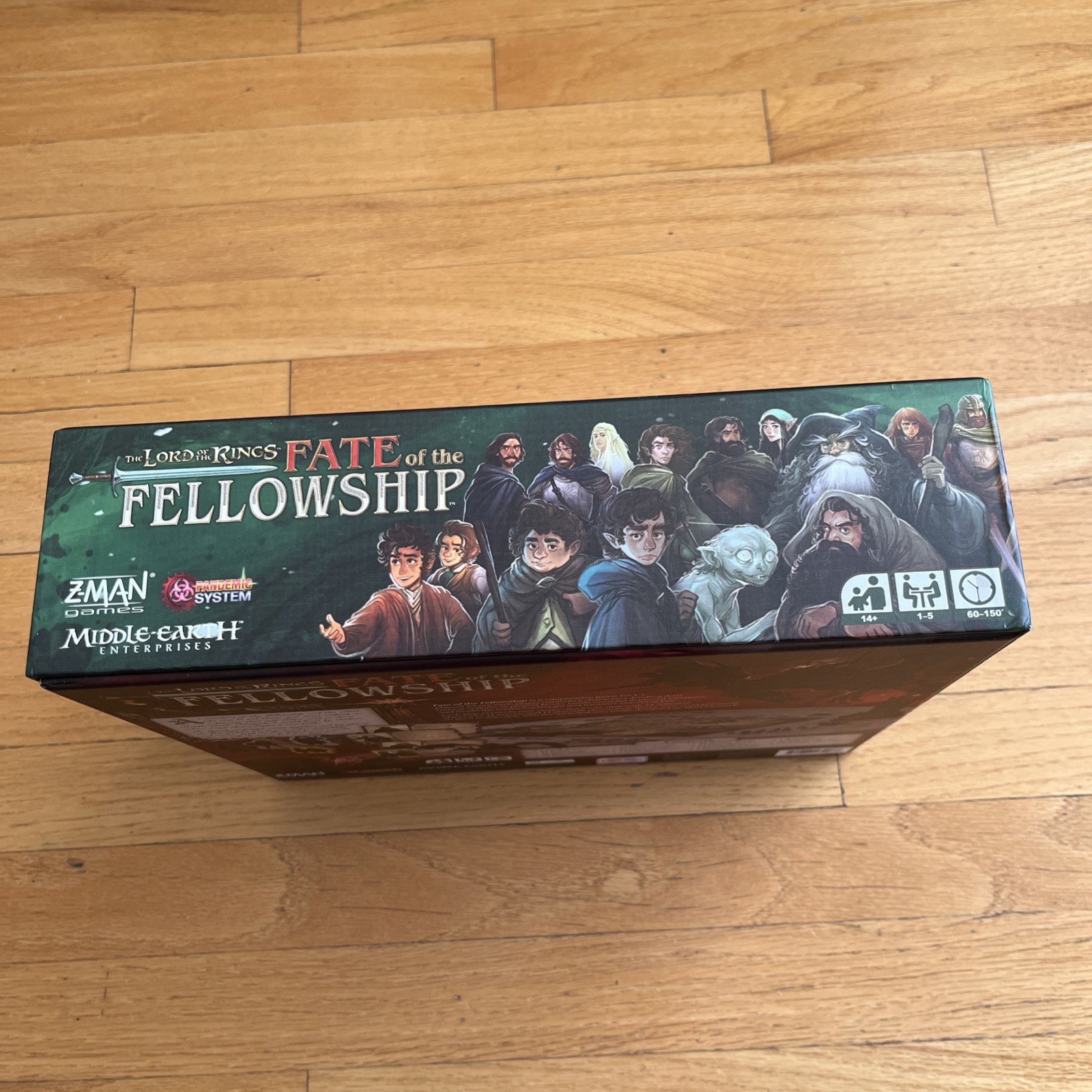 Z-Man Games – The Lord of the Rings: Fate of the Fellowship Board Game Fantasy