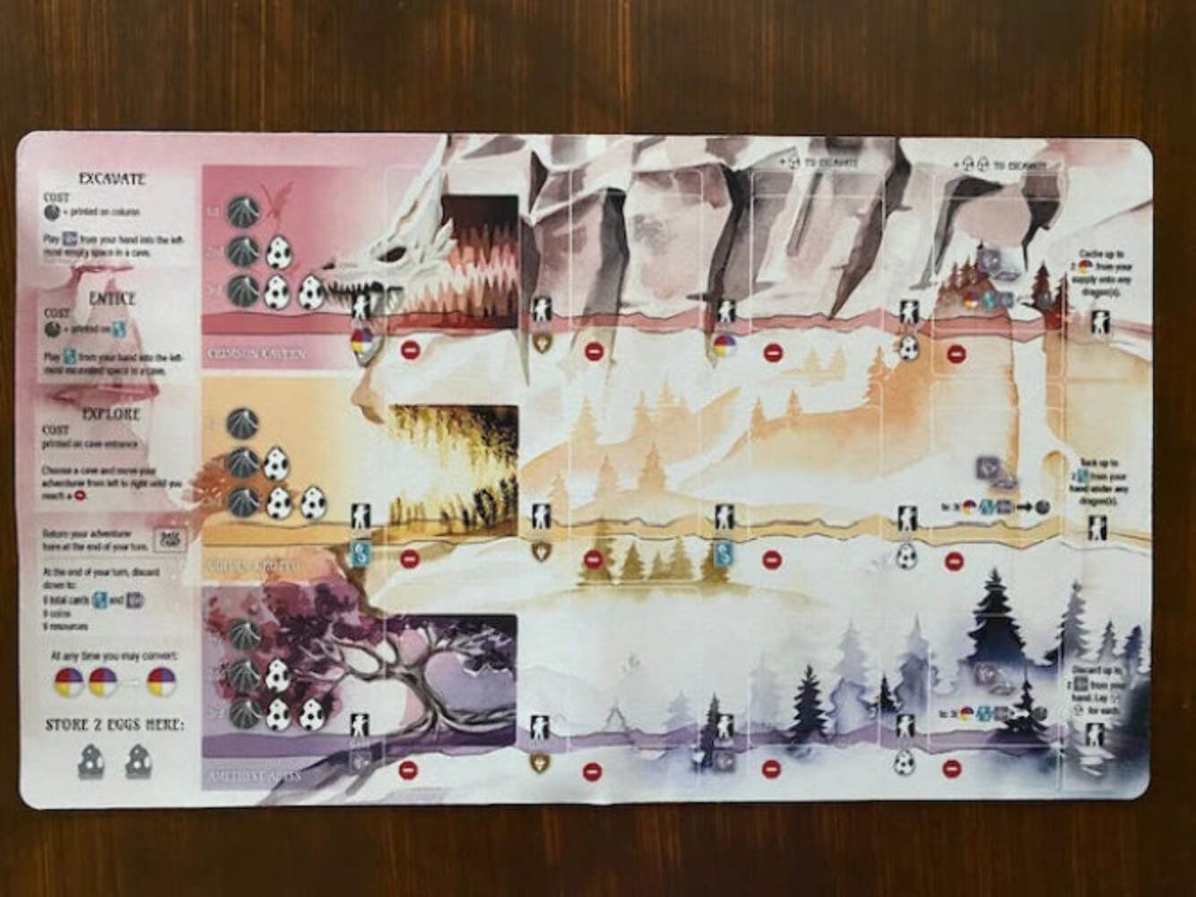 Wyrmspan – Natural Rubber Playmat: Stonemaier Games Board Games