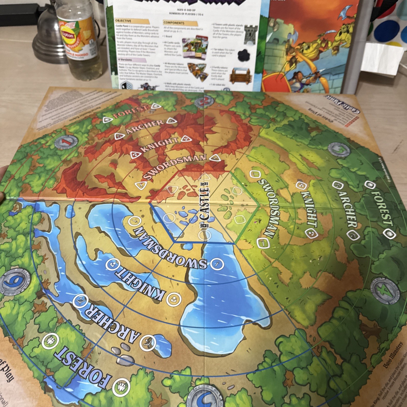 Castle Panic Board Game Cooperative Strategy Game
