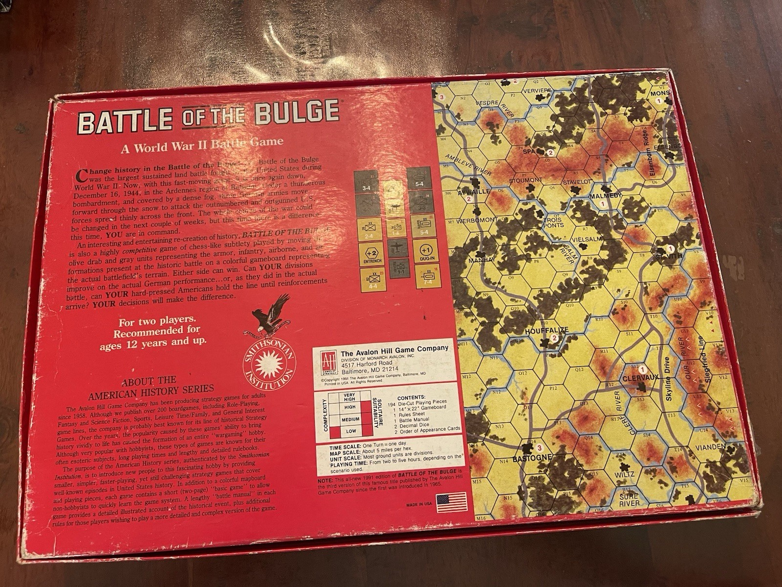 Avalon Hill Military Board Games Vintage Lot Of 3 War @ Sea, Mustang, Battle Of