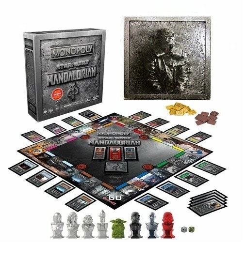 Monopoly Star Wars The Mandalorian Edition Hasbro “Protecting Grogu” “The Child”