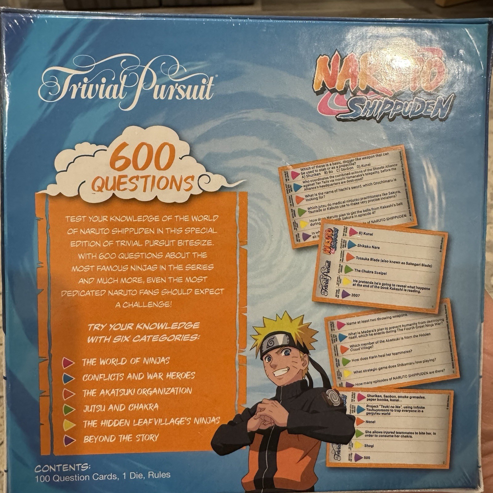* Trivial Pursuit Naruto Shippuden Anime Game
