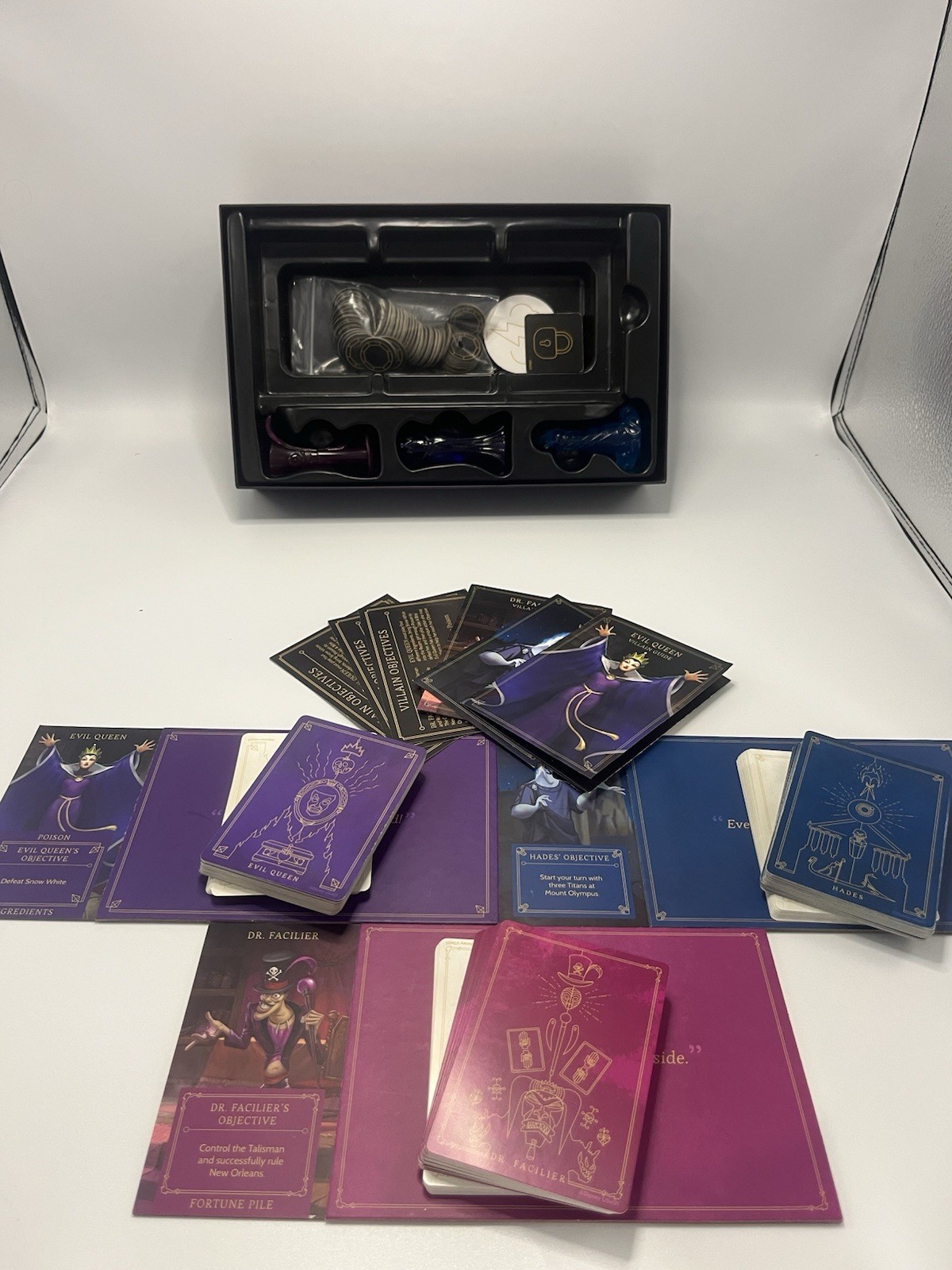 Disney Villainous Wicked to the Core – Stand Alone or Expansion Game – Complete
