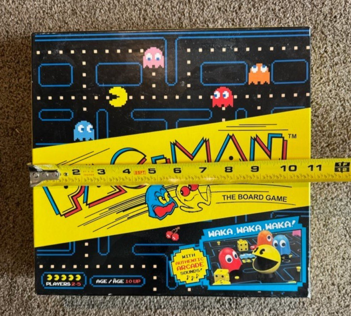 Pac-Man The Board Game Complete – Tested – Classic With Authentic Arcade Sounds!