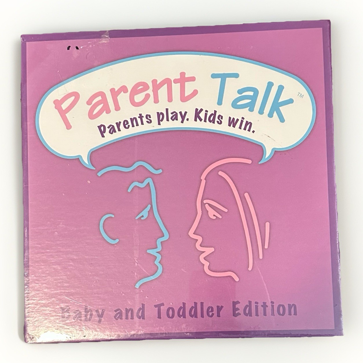 Parent Talk Parents Play Kids Win Baby And Toddler Edition Board Game – Sealed