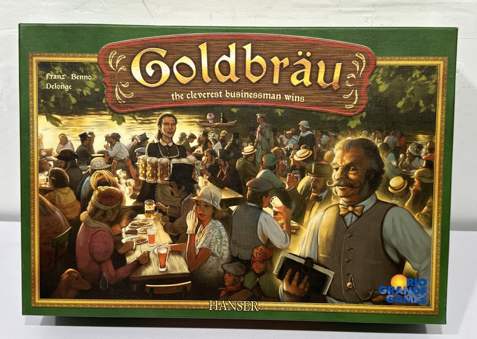 Goldbrau Board Game Rio Grande 2004 Euro Strategy Beer Theme