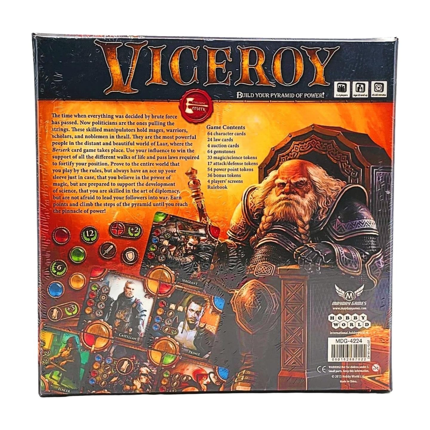 Viceroy Base Game + Time of Darkness Expansion by Hobby World – SEALED