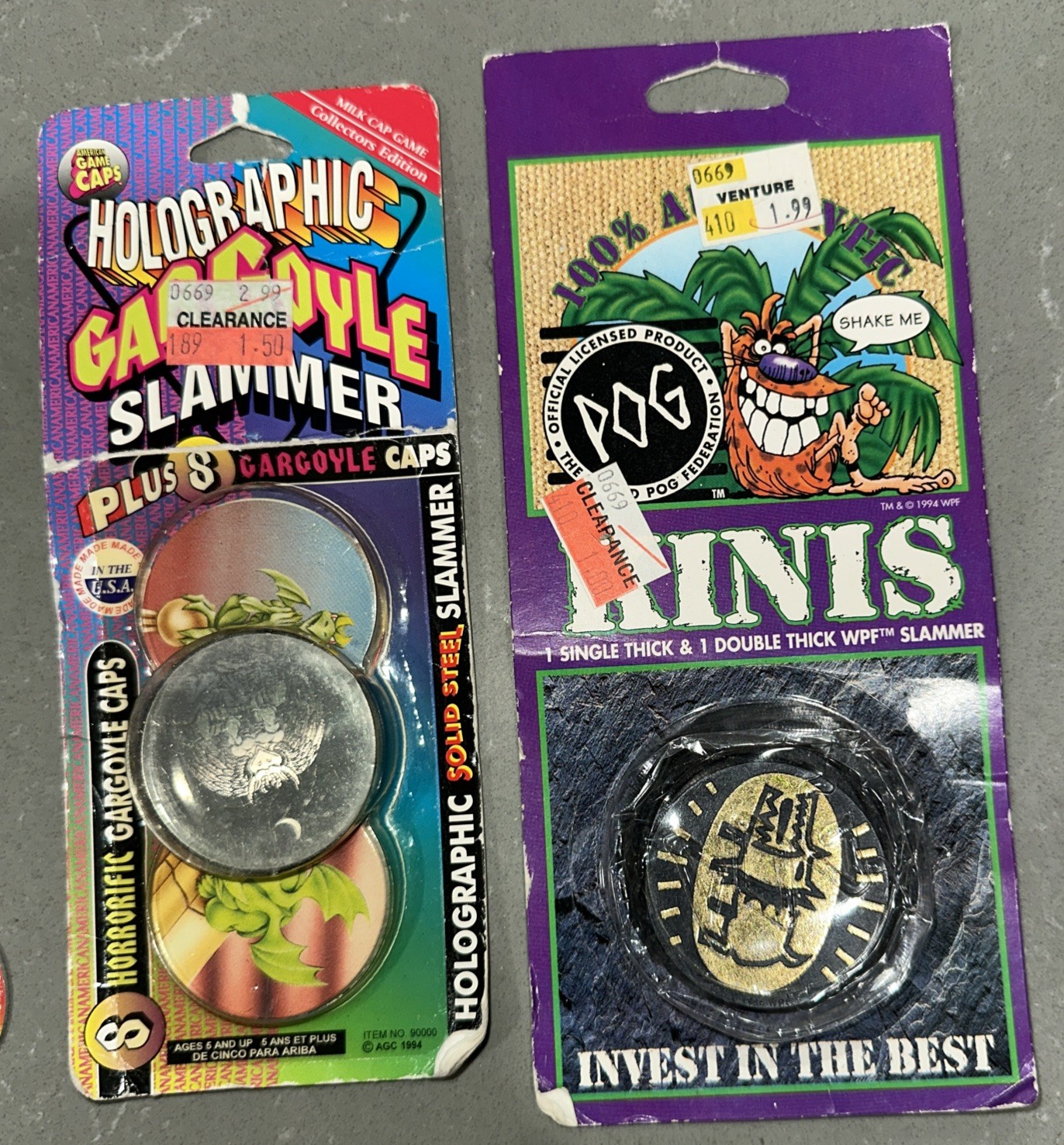 VINTAGE 1990s Lot of 104 POISON Skull Bones Pogs Slammer Whammers Milk Caps
