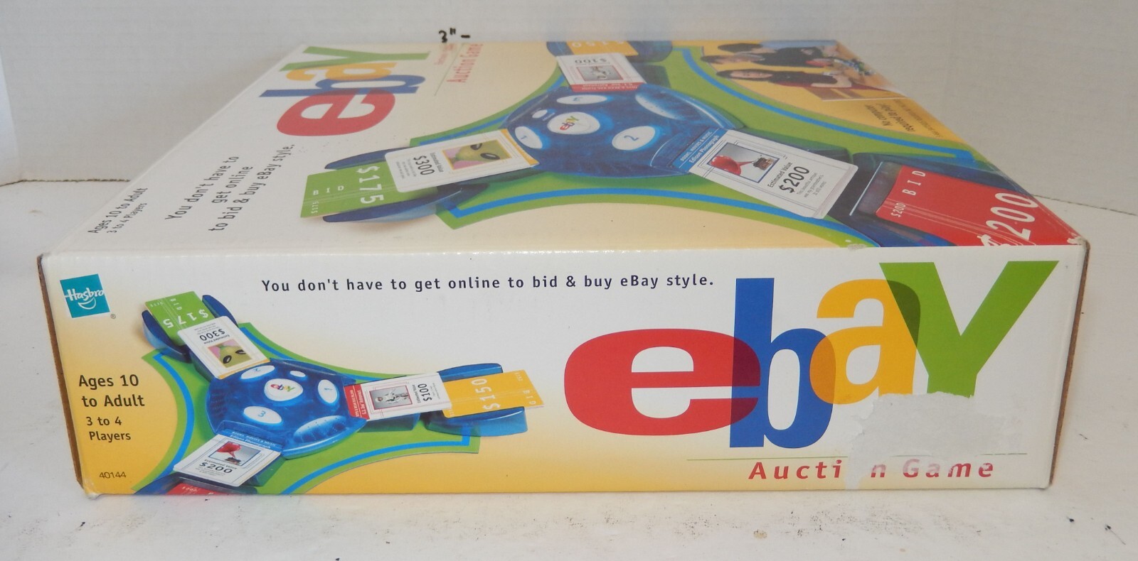 2001 Hasbro Ebay Electronic talking Auction Board Game 100% COMPLETE