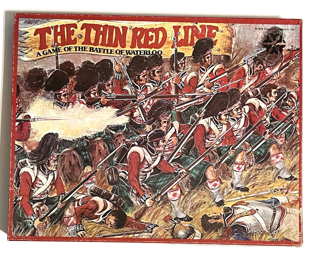 THIN RED LINE Napoleon Battle of Waterloo. Yaquinto. NEW UNPUNCHED!