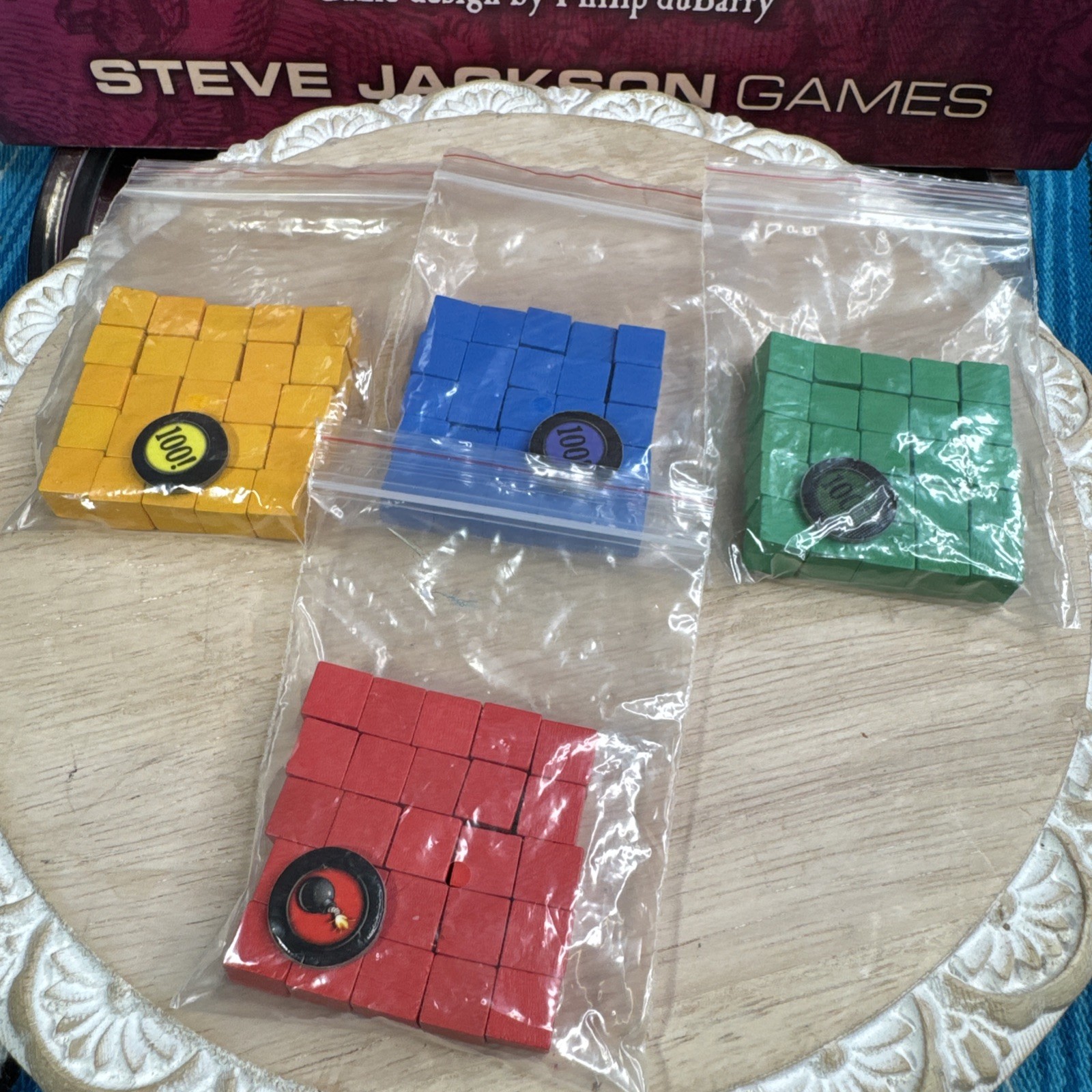 Revolution! Board Game Steve Jackson Complete – First Edition – First Print –