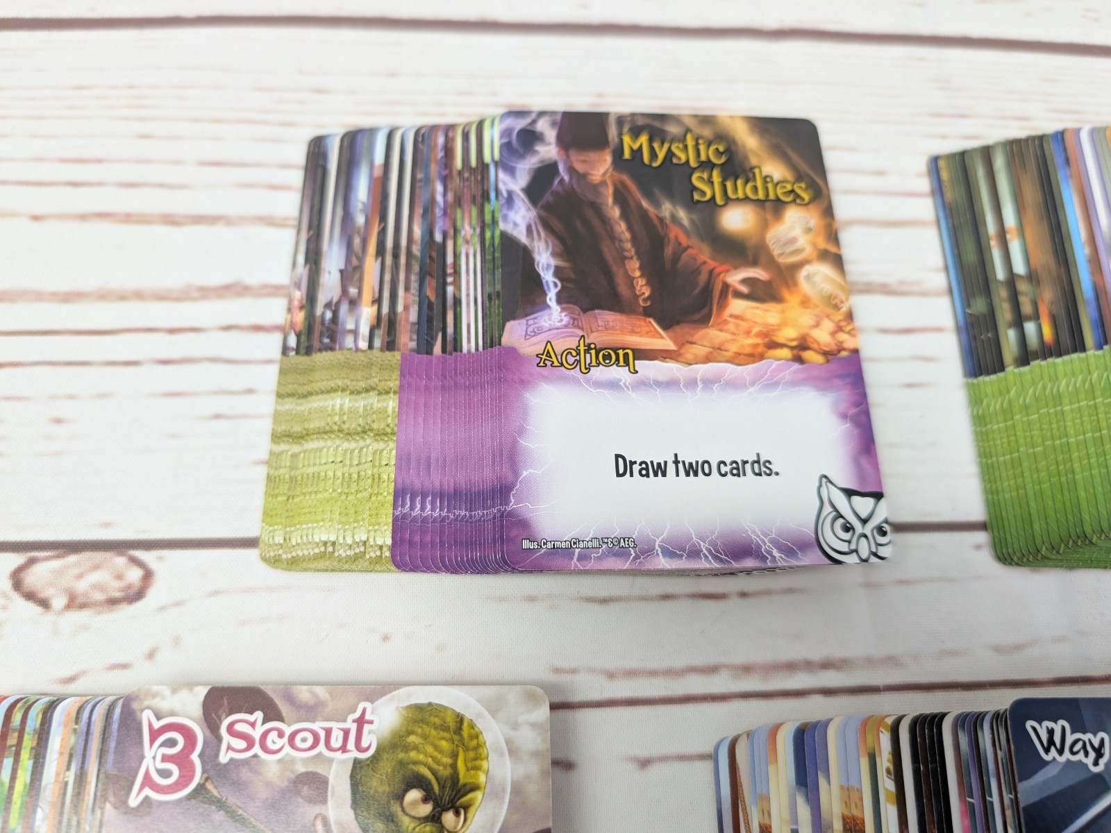 Smash Up Board Game Card Game Original Base Set & Big Geeky Box Contents AEG