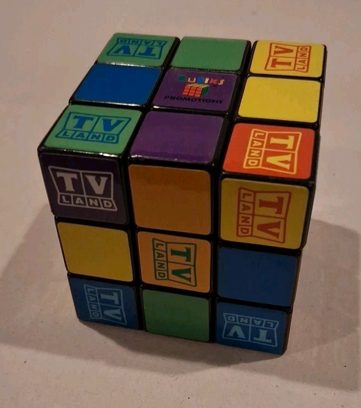 Rare Nick At Nites TV Land Rubik’s Cube Promotions Puzzle