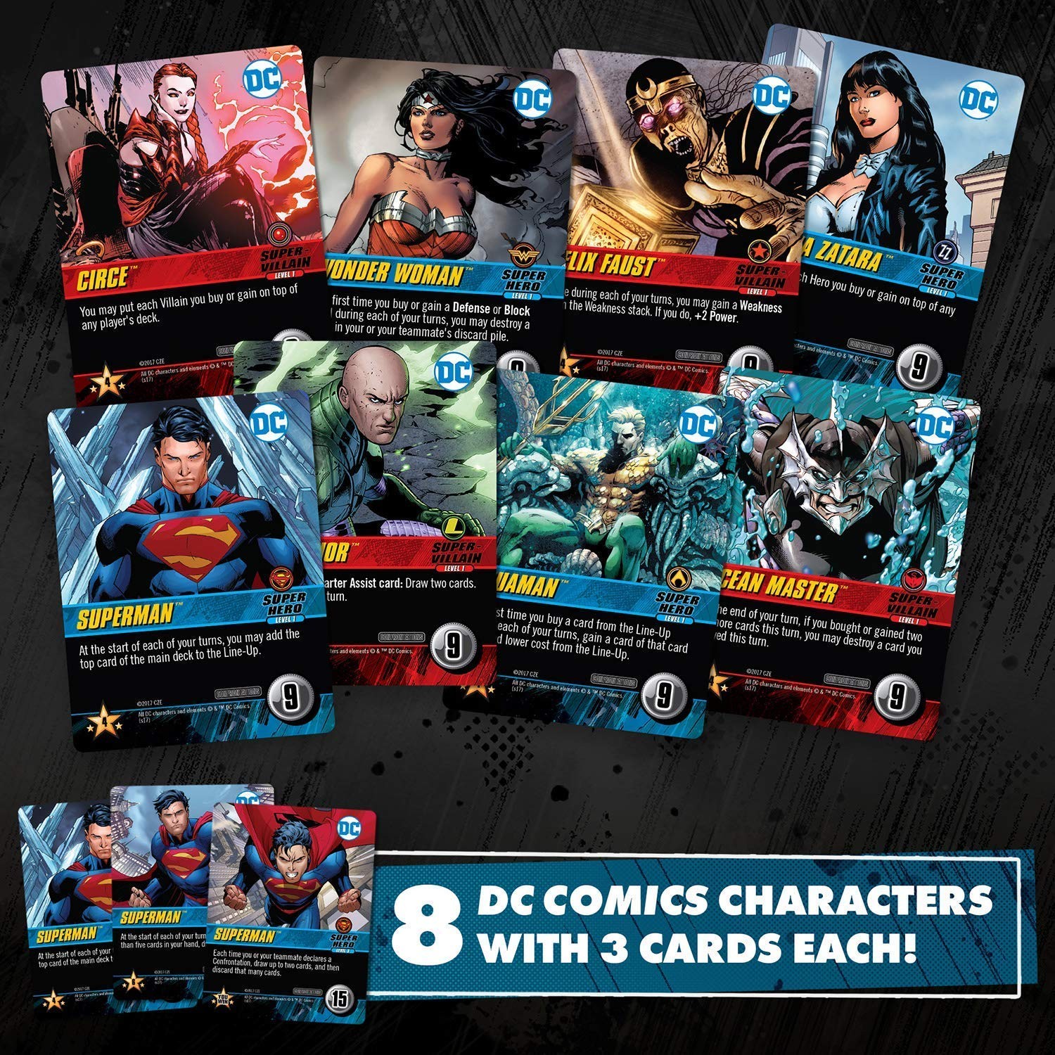 Cryptozoic Entertainment Dc Deck-Building – 2V2 – Dc Characters To