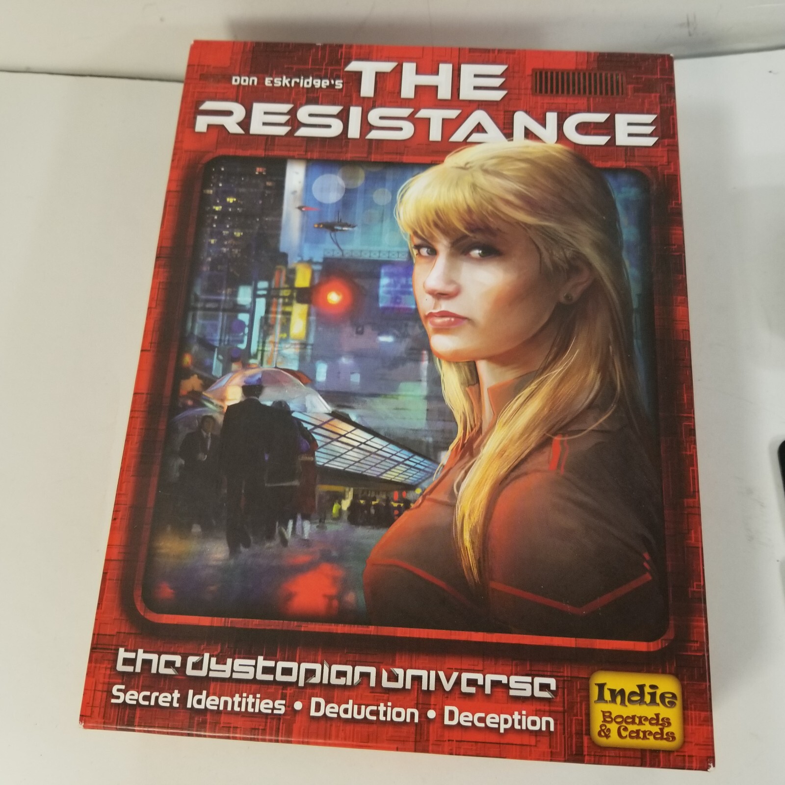 Don Eskridge The Resistance Game Indie Boards & Cards Complete