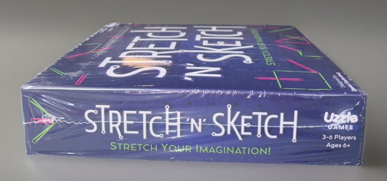 STRETCH ‘N’ SKETCH Stretch Your Imagination Game – Factory Sealed – Ships FREE!!