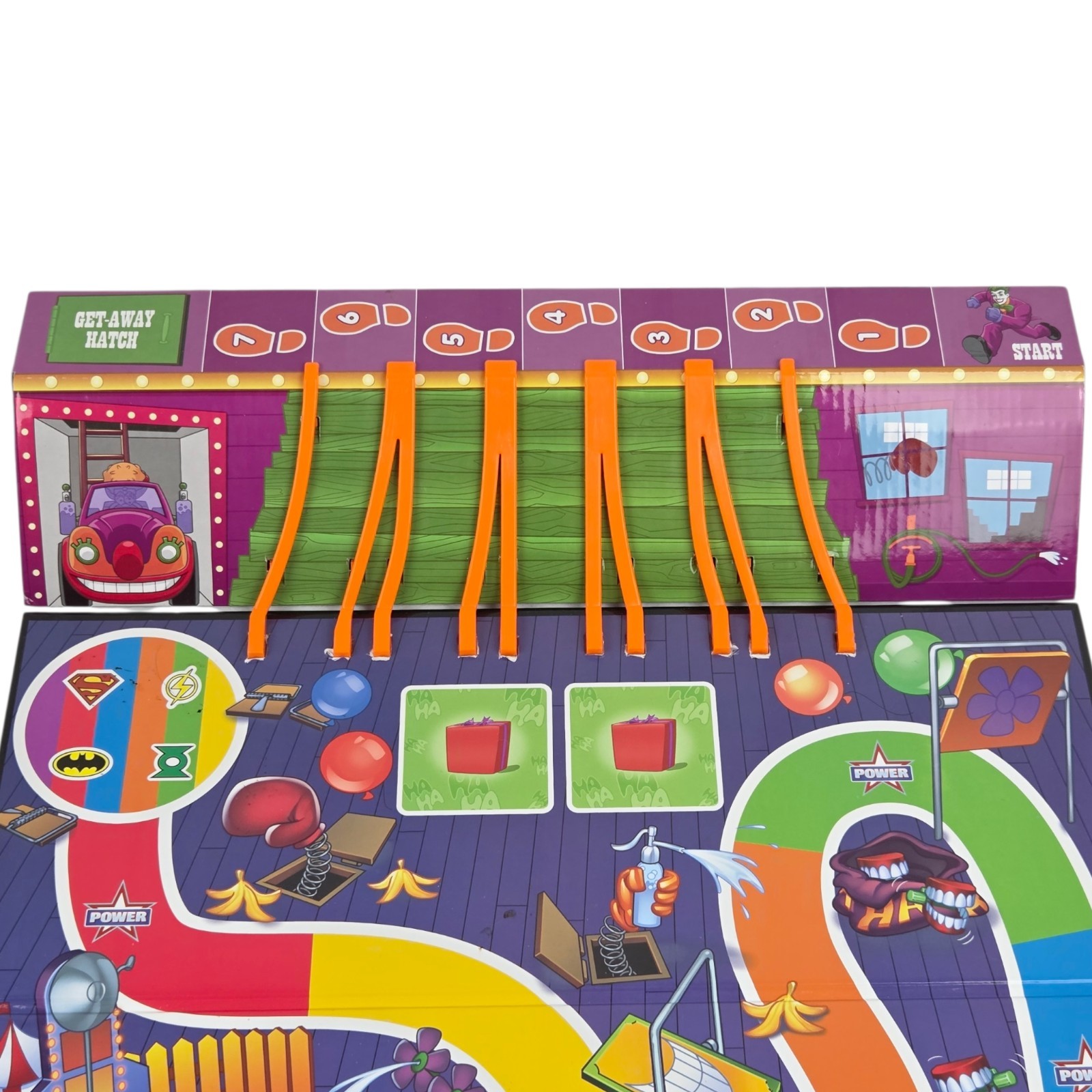 DC Super Friends The Joker Fun House Game – 2012 READ**