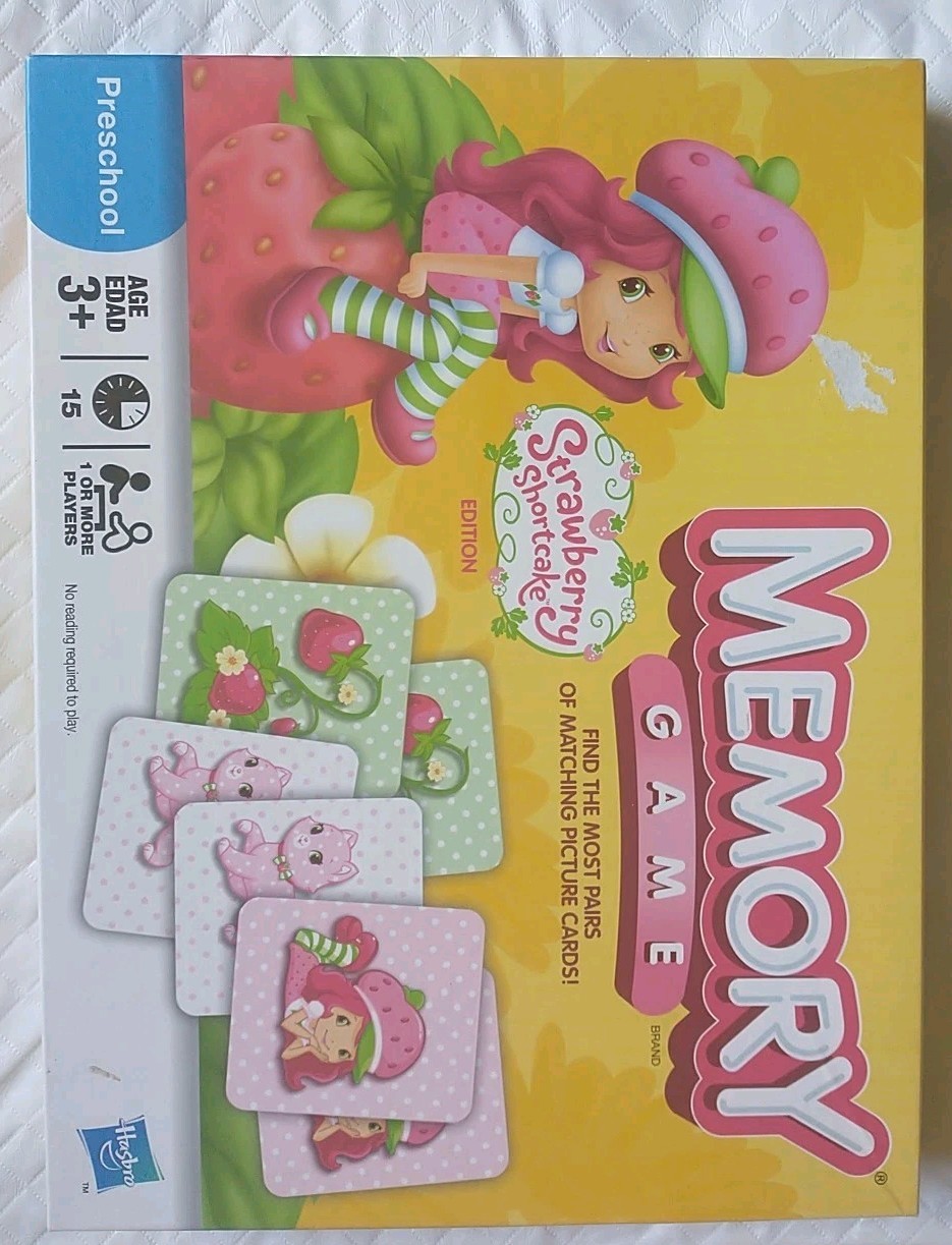 Lot 3 Memory Games: Strawberry Shortcake, Toy Story 3, Doc McStuffins Complete