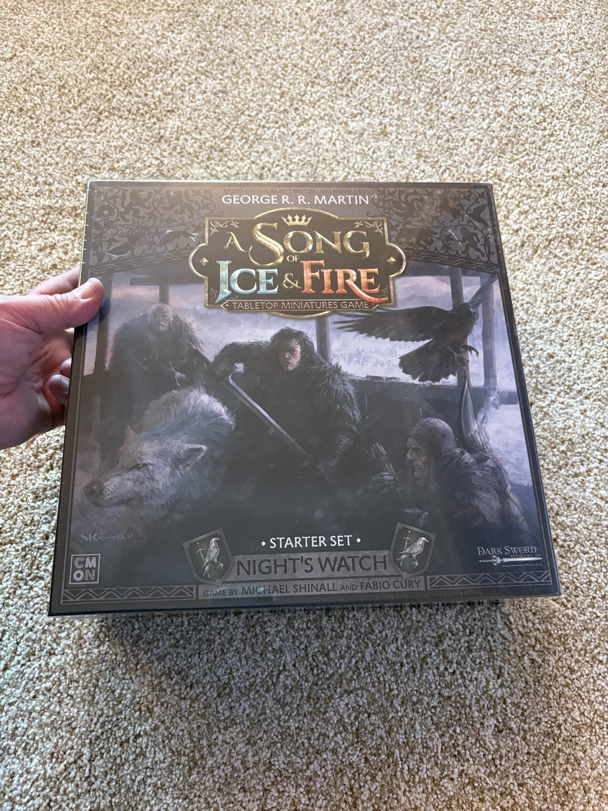 CMON A Song of Ice & Fire Night’s Watch Starter Set – New In Shrink Wrap