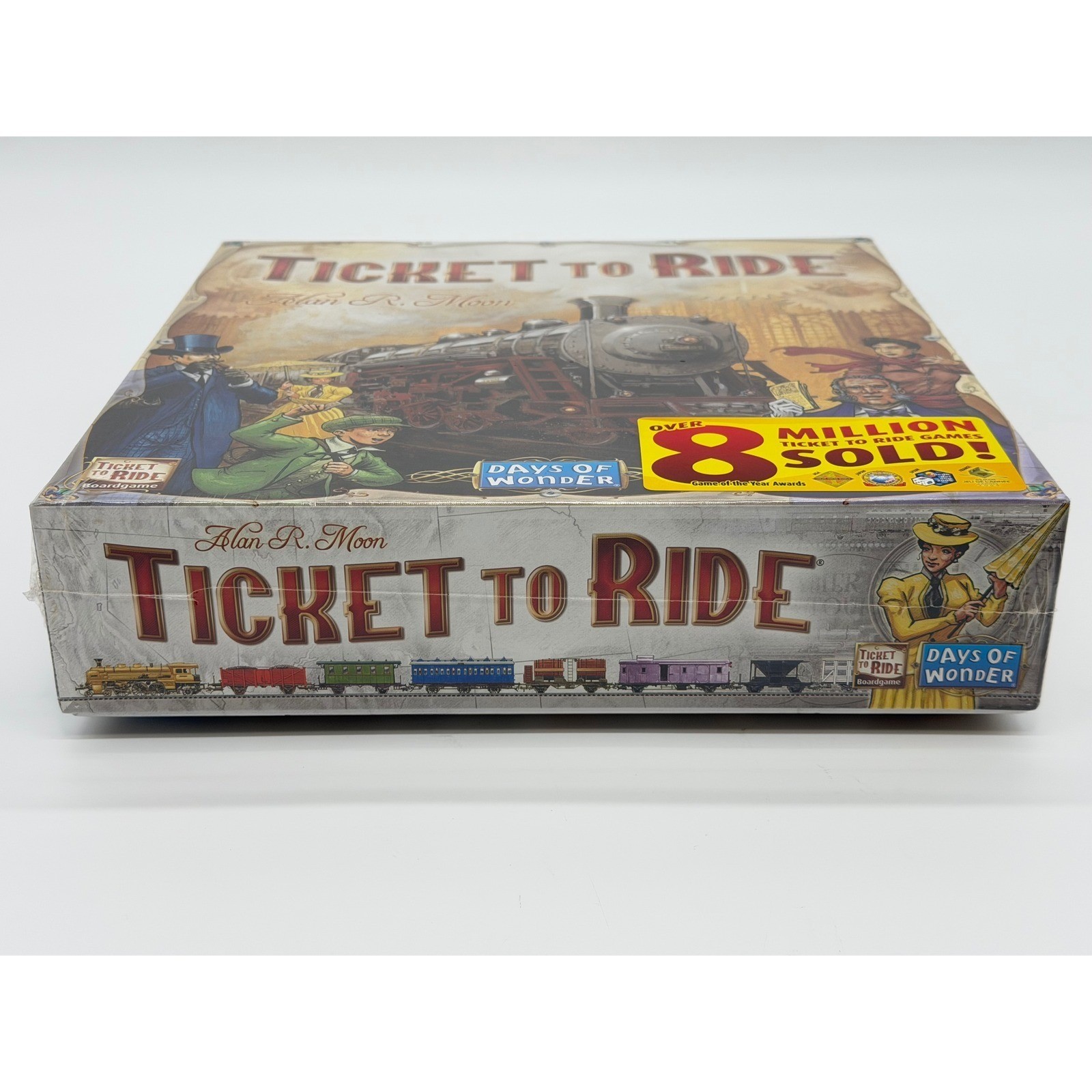Days of Wonder Ticket To Ride Board Game Alan R Moon Train Adventure Sealed