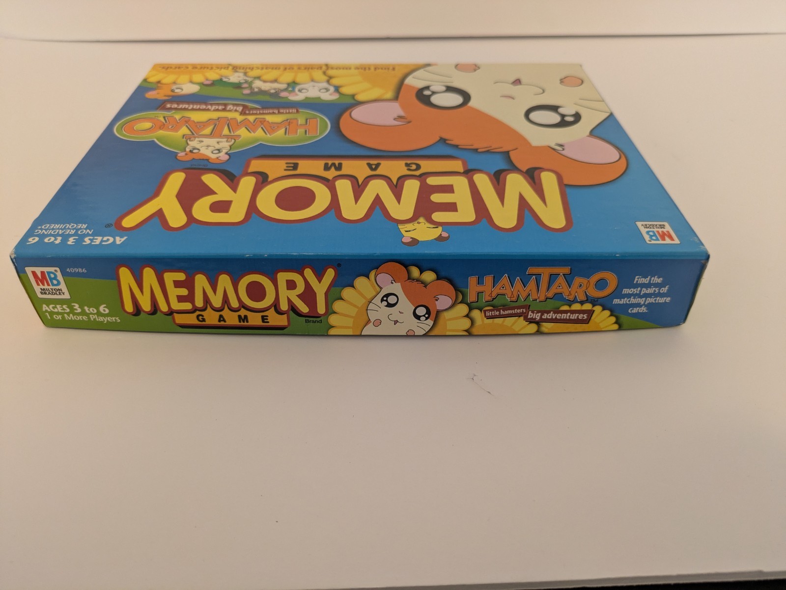Hamtaro Memory Game COMPLETE Milton Bradley MB Hasbro 72 Cards 2002 Anime