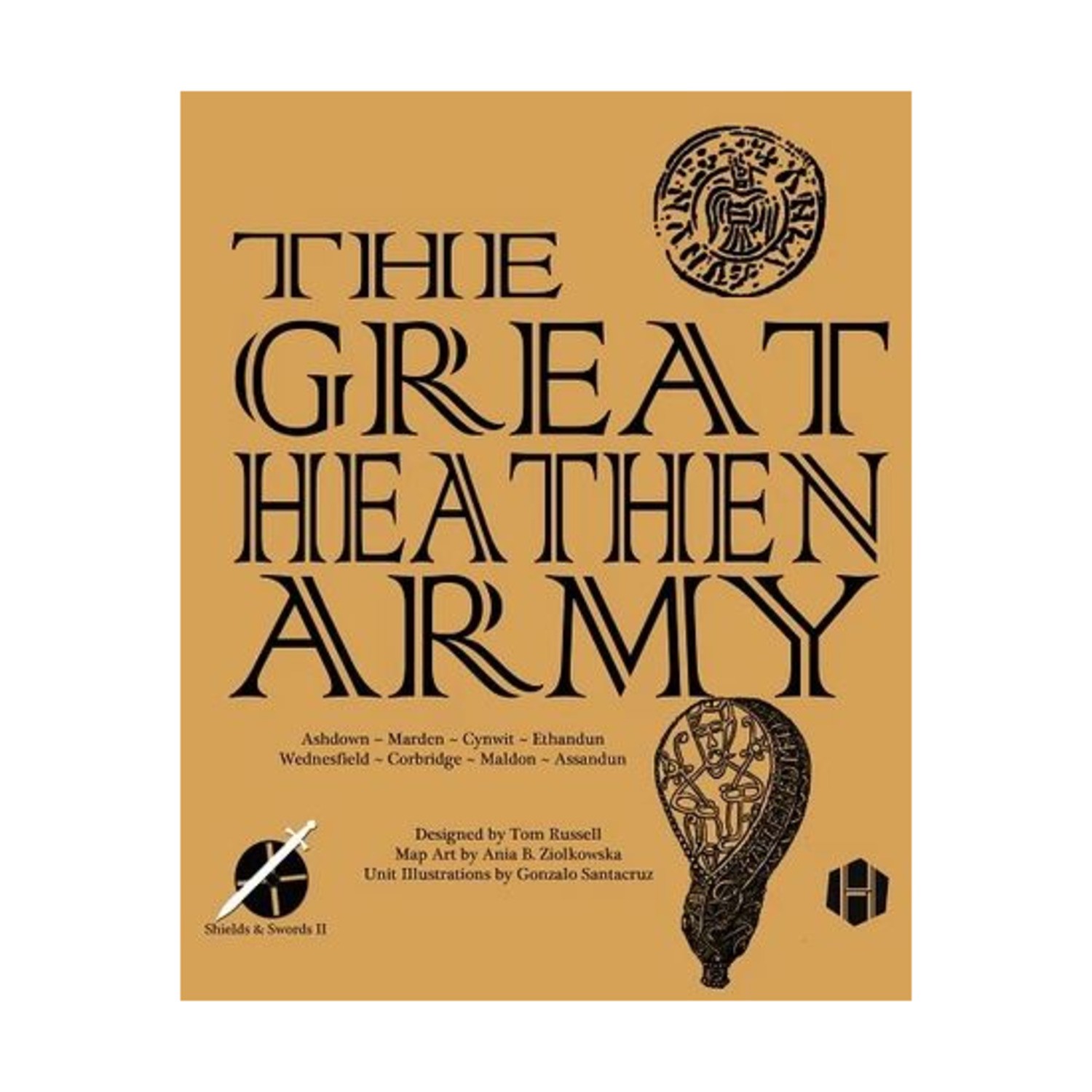 Hollandspiele Boardgame Great Heathen Army Box SW (New)