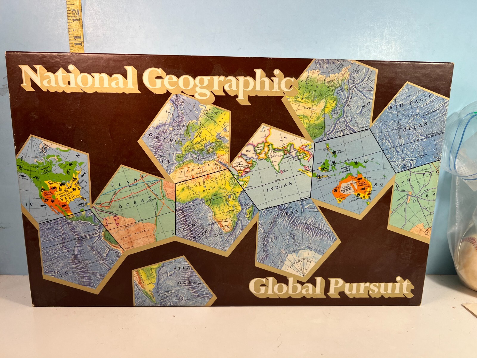 Vintage National Geographic Global Pursuit Unused