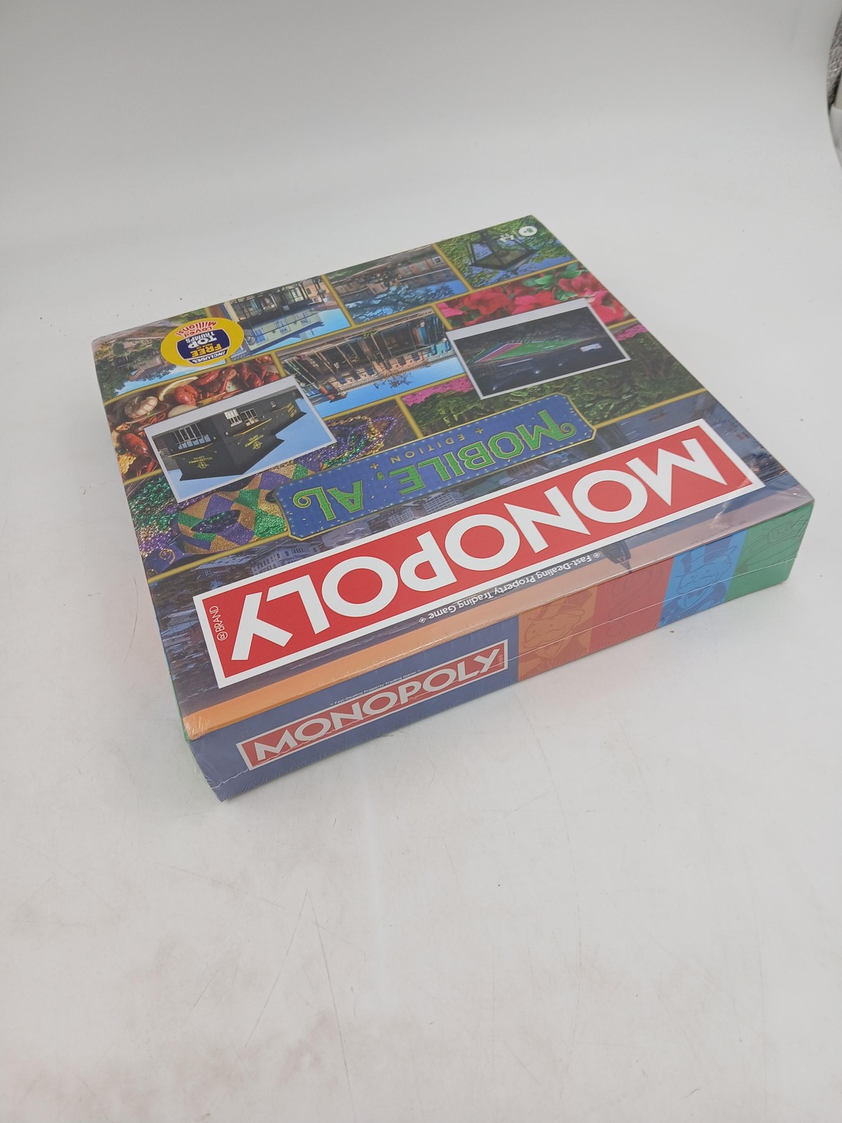 Monopoly Mobile AL Edition Board Game Hasbro Top Trumps Ages 8+ 2-6 New USA
