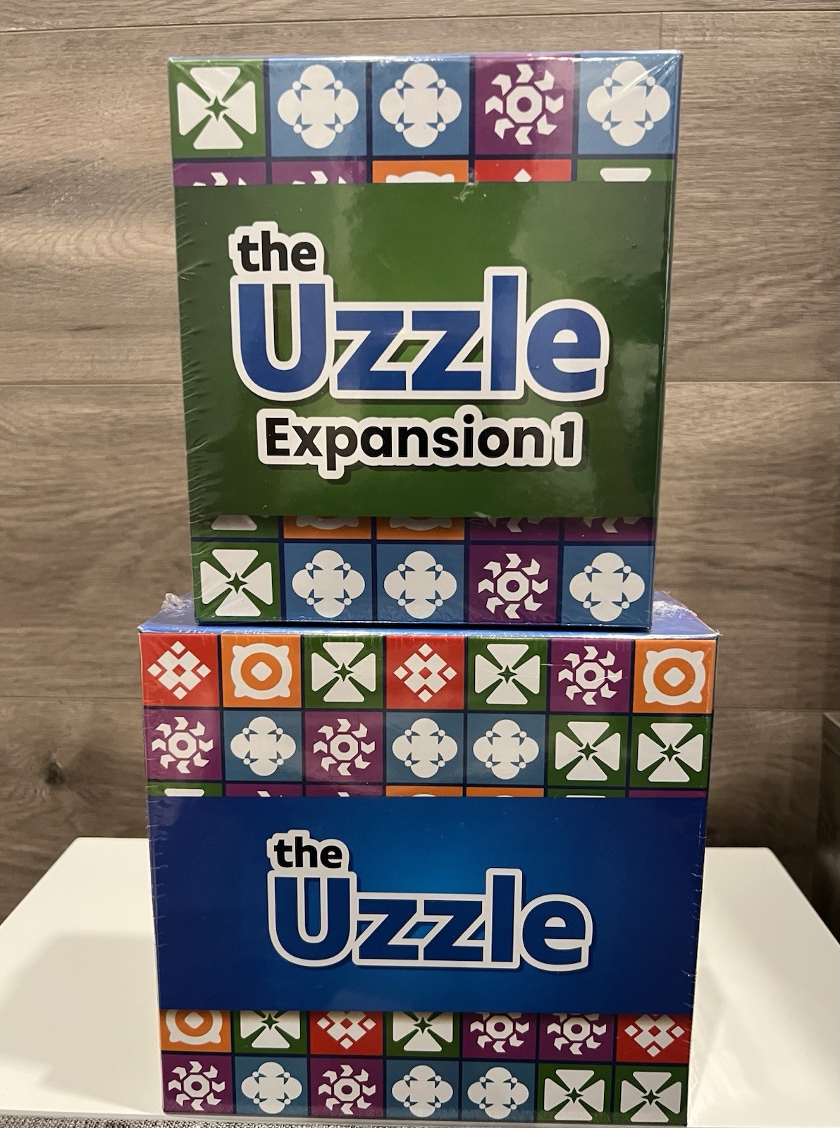 Uzzle The Uzzle Base Game & Expansion Pack 1 Both NEW!