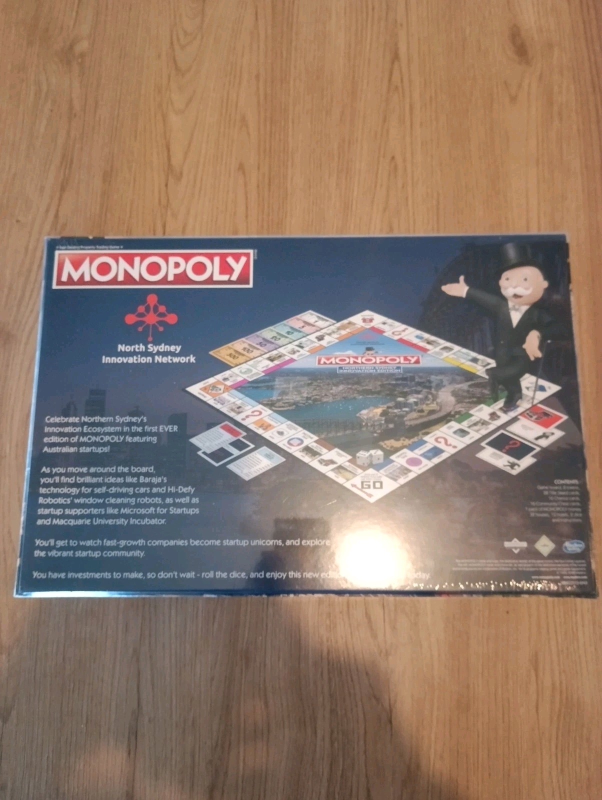 Monopoly Edition Northern Sydney Innovation Rare From Australia, New Sealed.