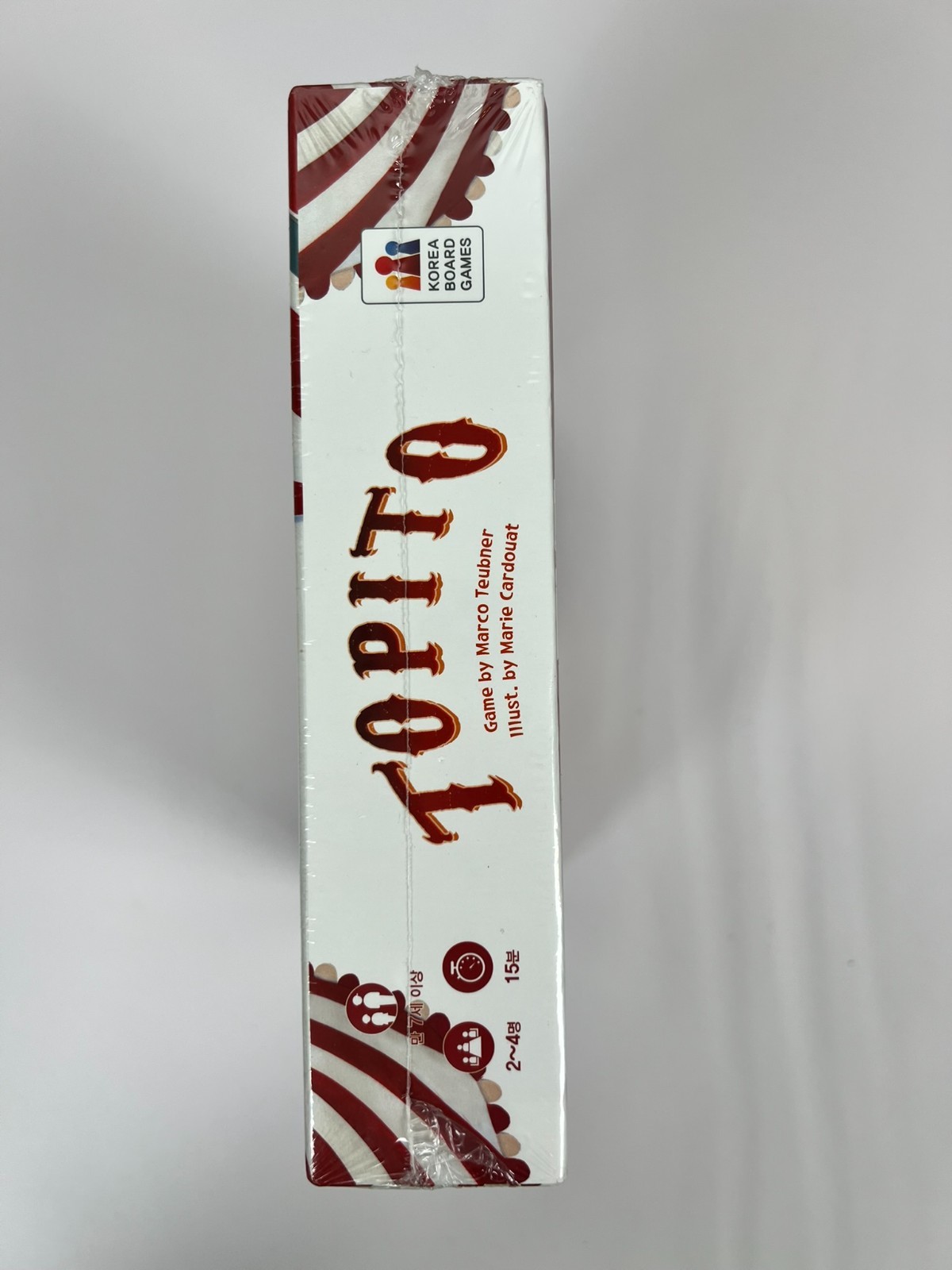 NEW Topito by Korea Boardgames / Ages 7+ / 2-4 Players / Circus / English Rules