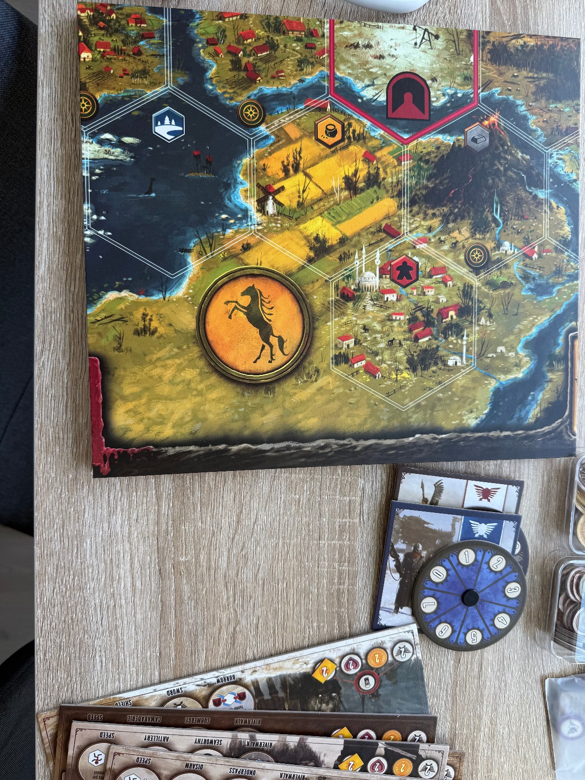 Stonemaier Games Scythe Board Game + Scythe: Invaders From Afar Expansion