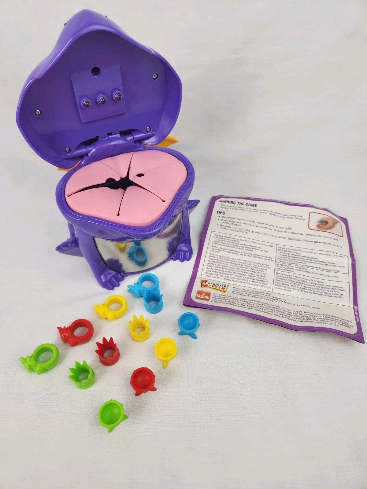 Dragon Snacks Game 2019 Pressman Interactive Electronic & Sounds Work