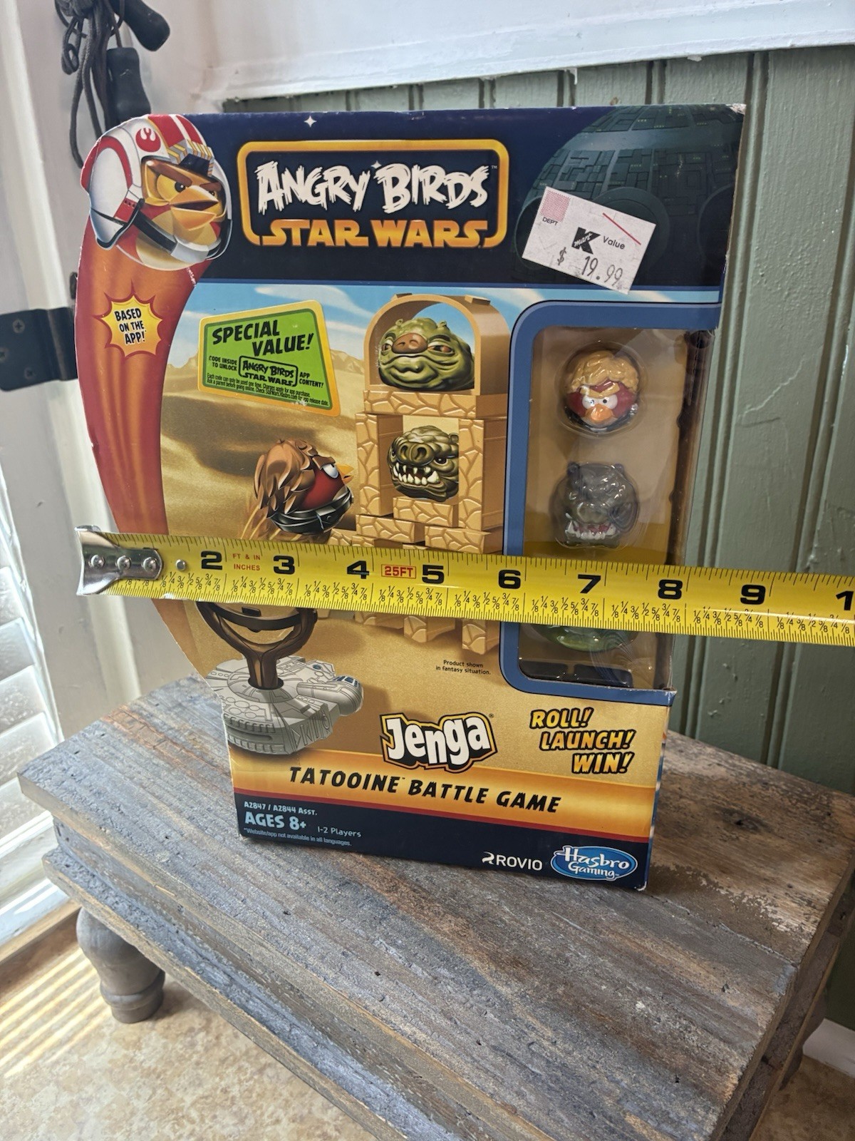 Angry Birds Star Wars Jenga Tatooine Battle Game