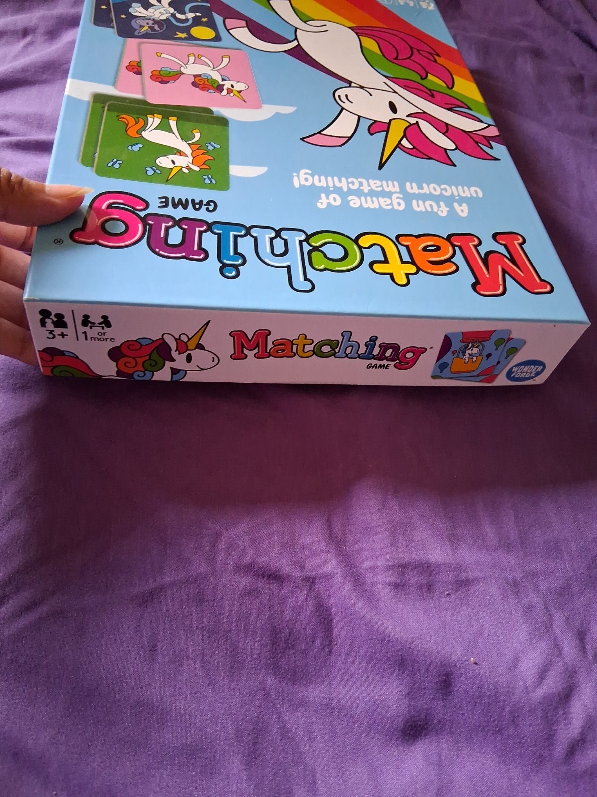 Matching Cards. Has Everything. More Then 1 Player. Age 3+. Good For Memory