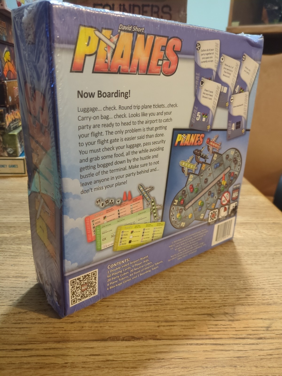 Planes Board Game 2014 AEG Alderac Entertainment Group by David Short SEALED NEW