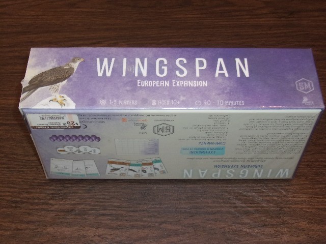 NIB 2019 Wingspan European Expansion By Stonemaier Games
