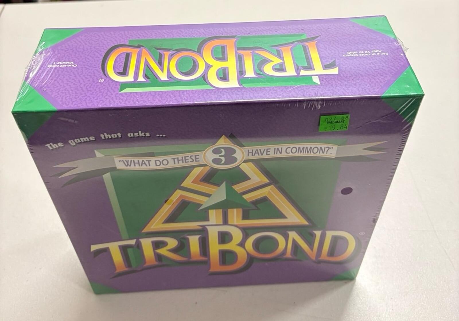 TriBond Board Game 1995 Patch Products Factory Sealed NEW Vintage