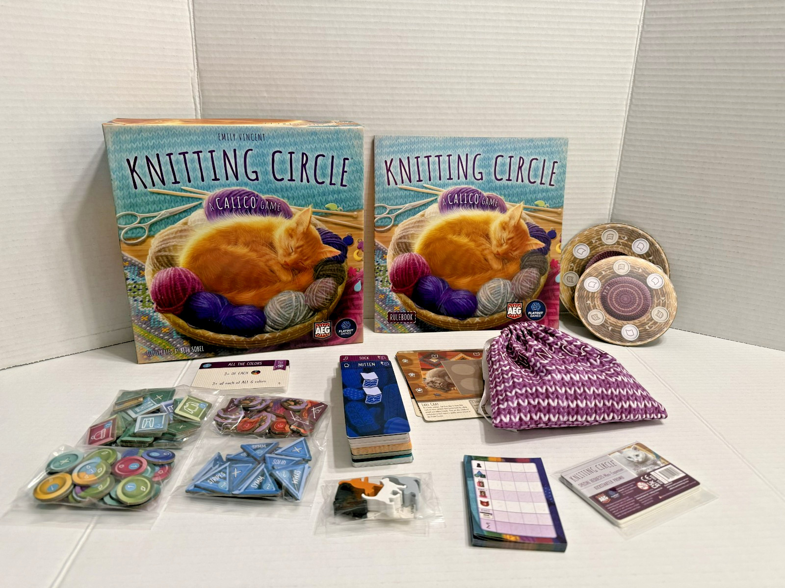 Knitting Circle + Special Requests Promos | AEG | NM/NM | Abstract Strategy